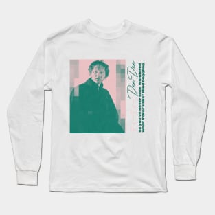 Limmy Aesthetic Duotone Design Long Sleeve T-Shirt